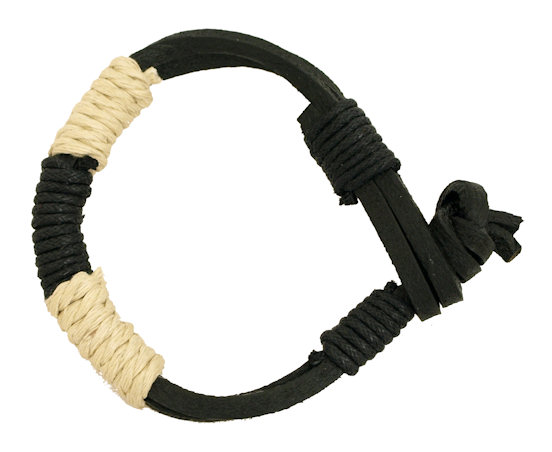 Zwart en wit armband